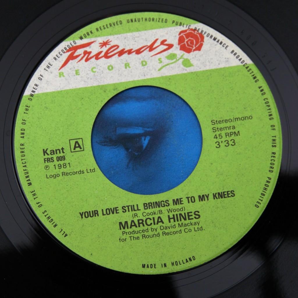 Marcia Hines YOUR LOVE STILL BRINGS ME TO MY KNEES soul HIT, Verzenden, 7 inch, Zo goed als nieuw, R&B en Soul
