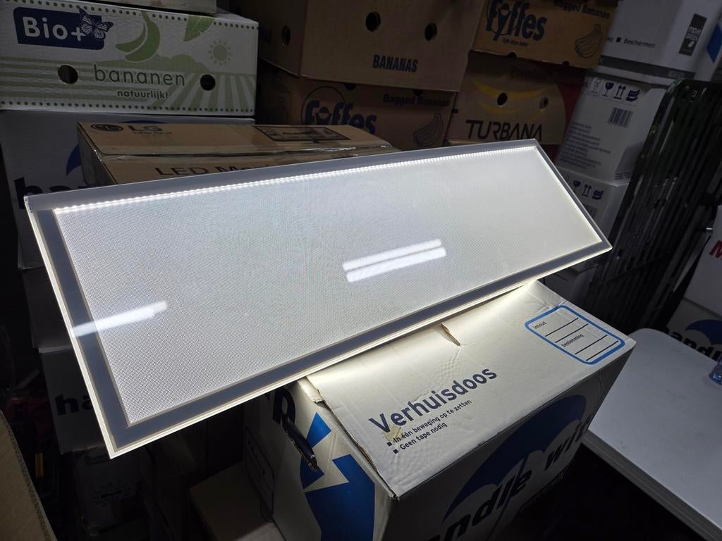 LED paneel licht reclame, Ophalen of Verzenden, Licht bord, Bord, Bord