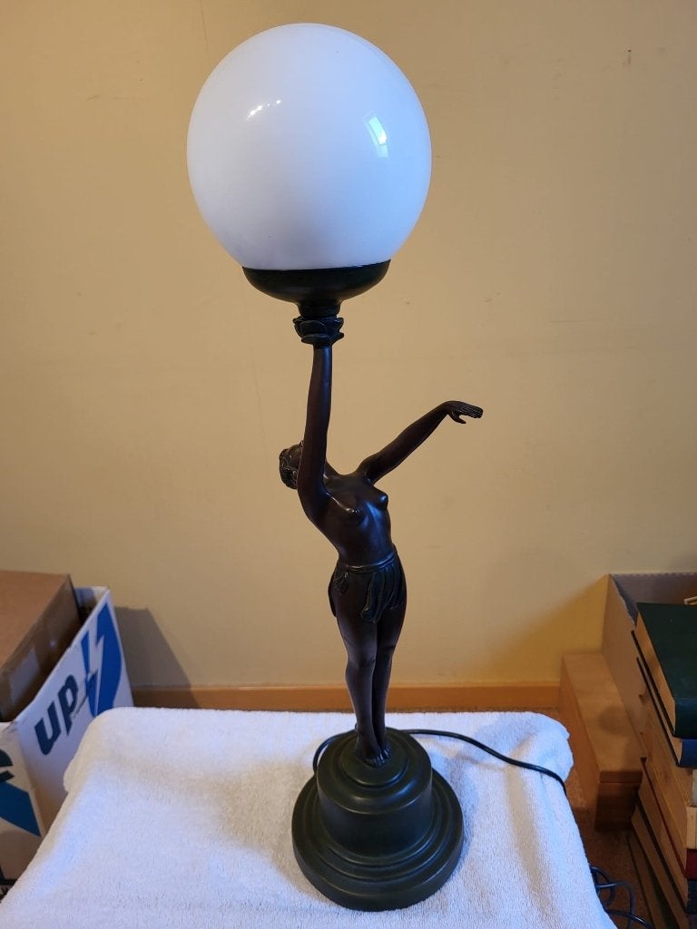 Jugendstil lampen te koop, Antiek en Kunst, Ophalen