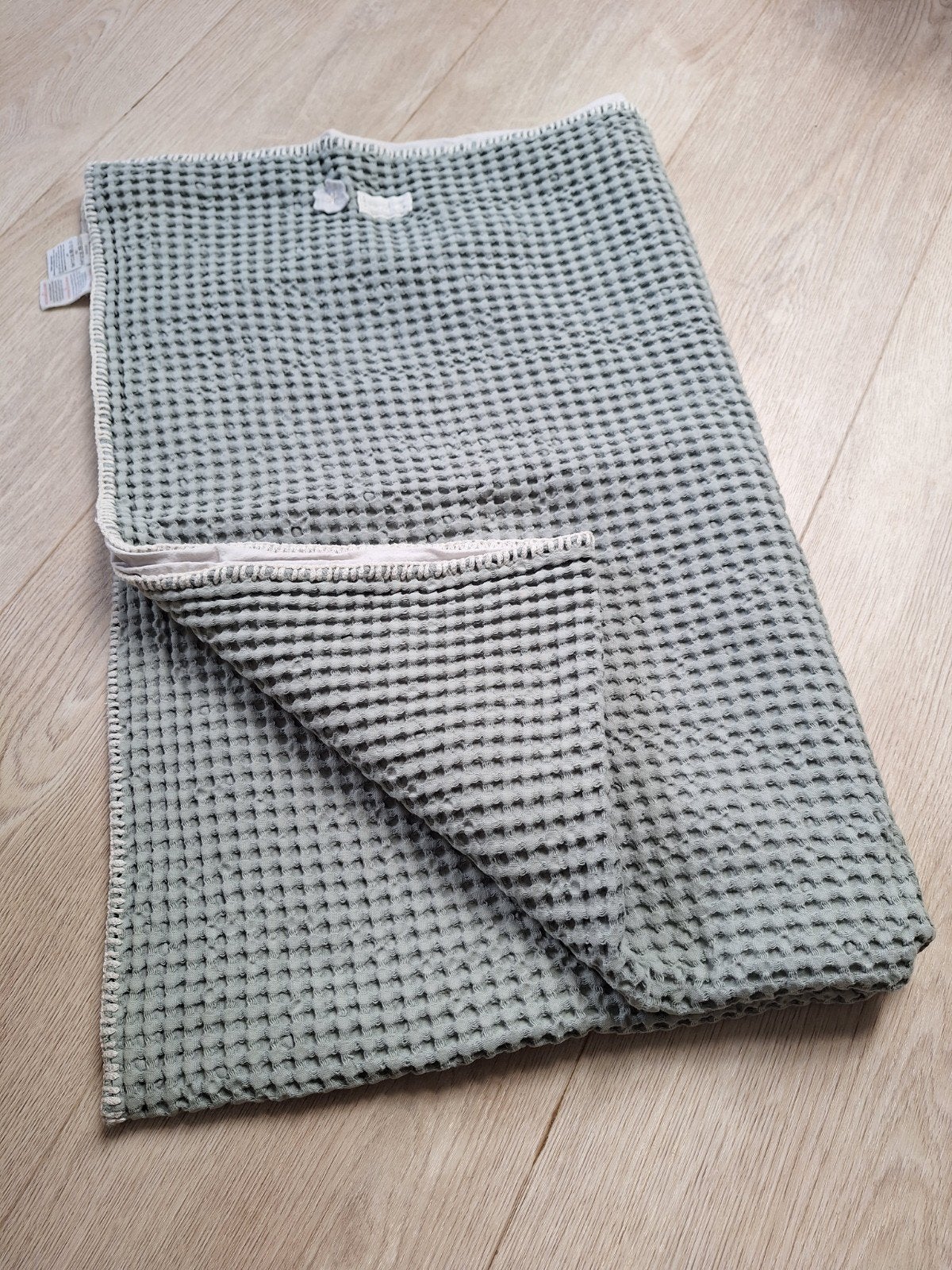 Koeka wafel deken groen 90x130cm, Ophalen of Verzenden