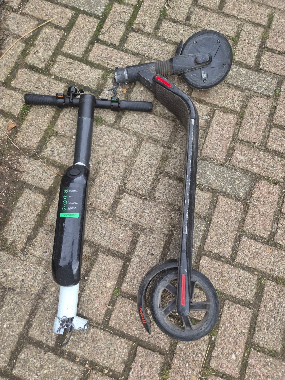 Segway Ninebot E-step - Onderdelen of reparatie, Fietsen en Brommers, Ophalen of Verzenden, Gebruikt, Elektrische step (E-scooter)