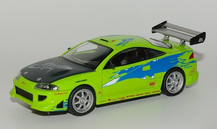 Mitsubishi Eclipse '95 schaal 1/43 FAST & FURIOUS ALTAYA # 4, Verzenden, Nieuw, Auto, Overige merken