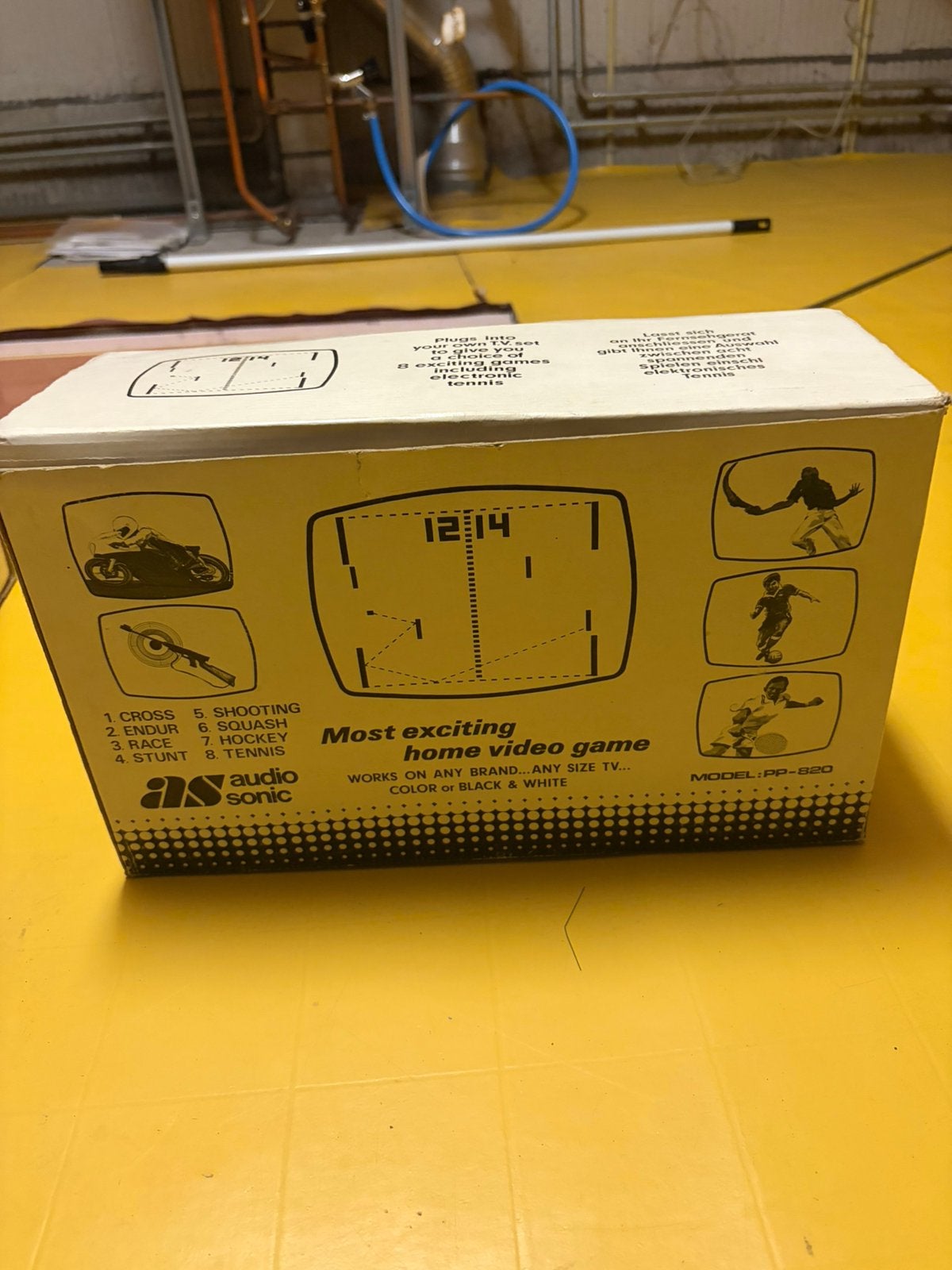 Retro console Audio Sonic pp-820, Spelcomputers en Games, Ophalen, Zo goed als nieuw