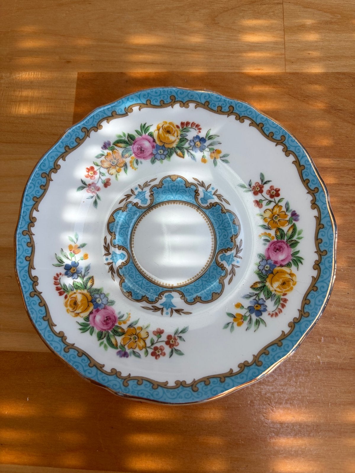 Vintage Crown Staffordshire China Schoteltje, Ophalen of Verzenden