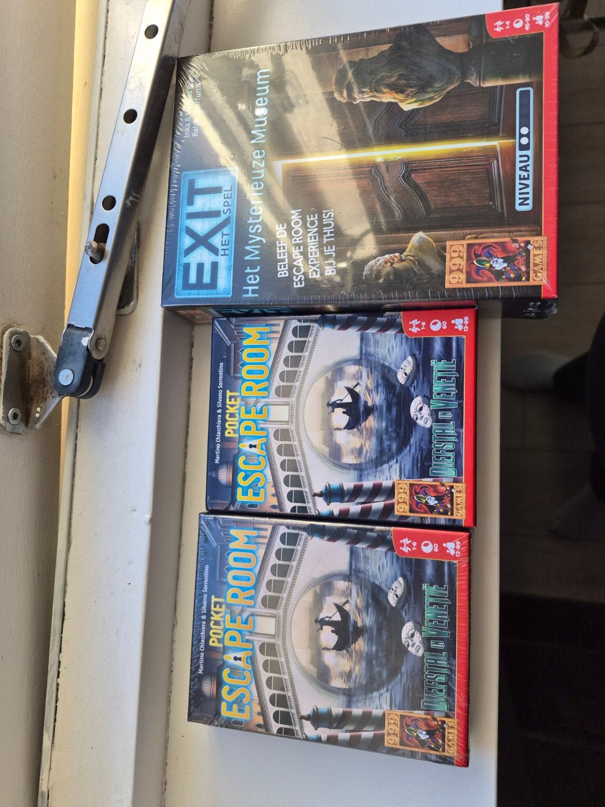 EXIT Het Mysterieuze Museum & Pocket Escape Room (2x), Een of twee spelers, Ophalen, Nieuw, 999 Games