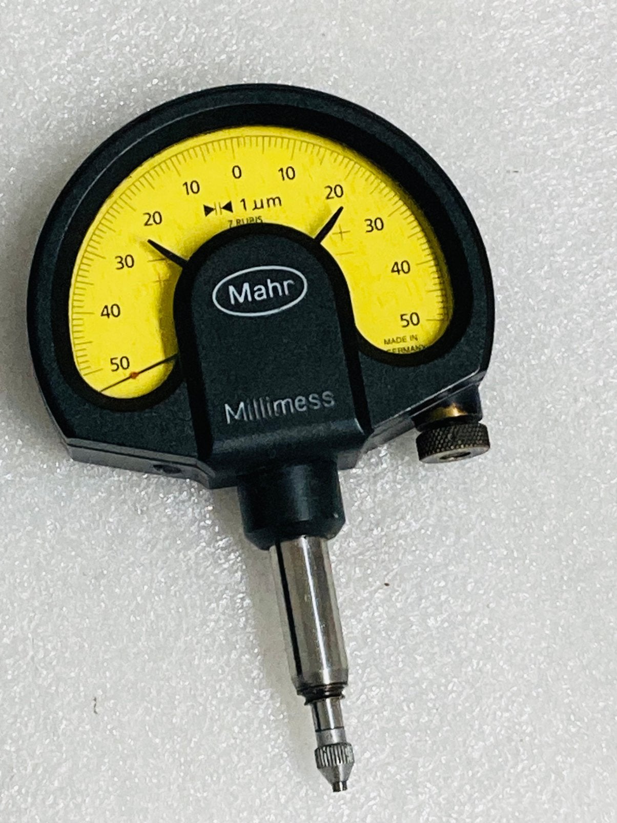 Mahr Millimess 0.001 mm meetklok, Ophalen of Verzenden, Zo goed als nieuw