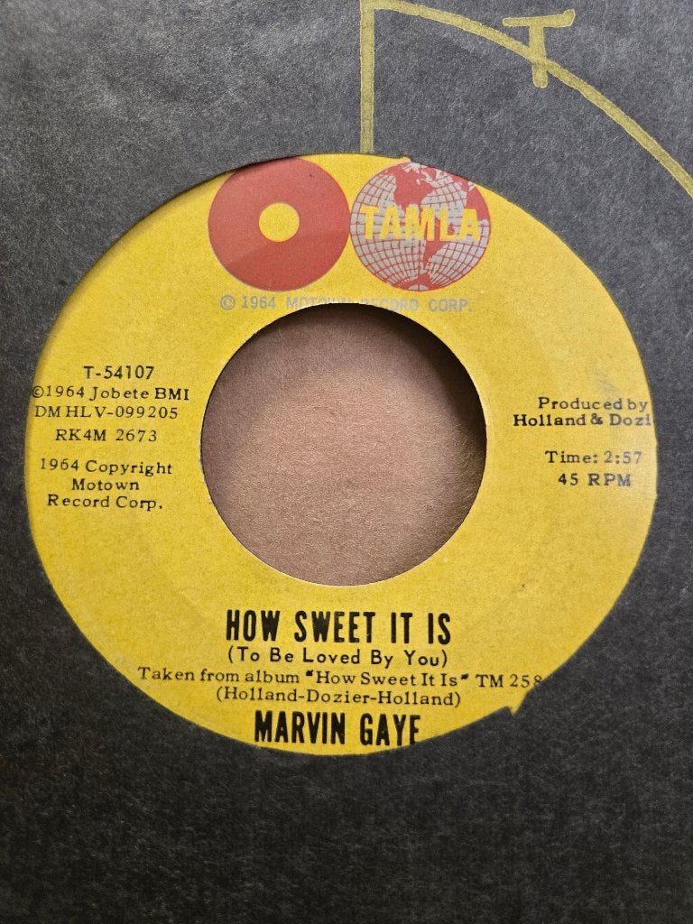 Marvin Gaye - How sweet it is, Gebruikt, 7 inch, Ophalen of Verzenden, Beschermende buitenhoes
