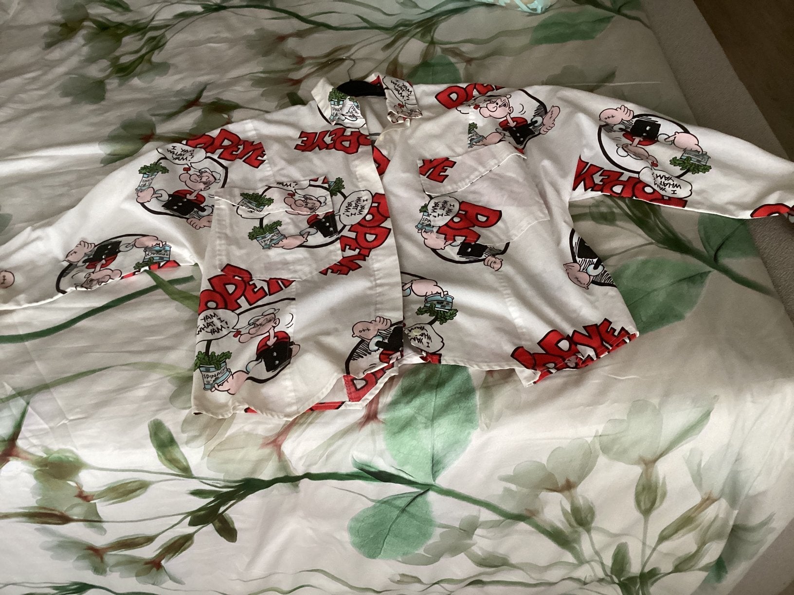 Popeye blouse maat XL nieuw, Kleding | Heren, Ophalen of Verzenden, Zo goed als nieuw, Blauw, Overhemd