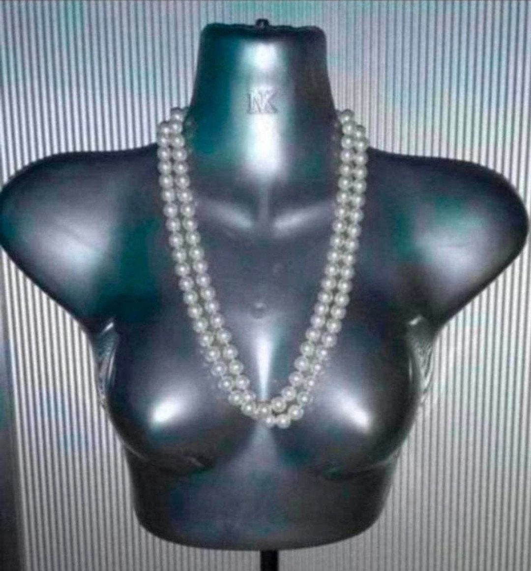 Manouk -  Parelketting - Nieuw, Sieraden, Tassen en Uiterlijk, Verzenden, Nieuw, Wit, Overige materialen