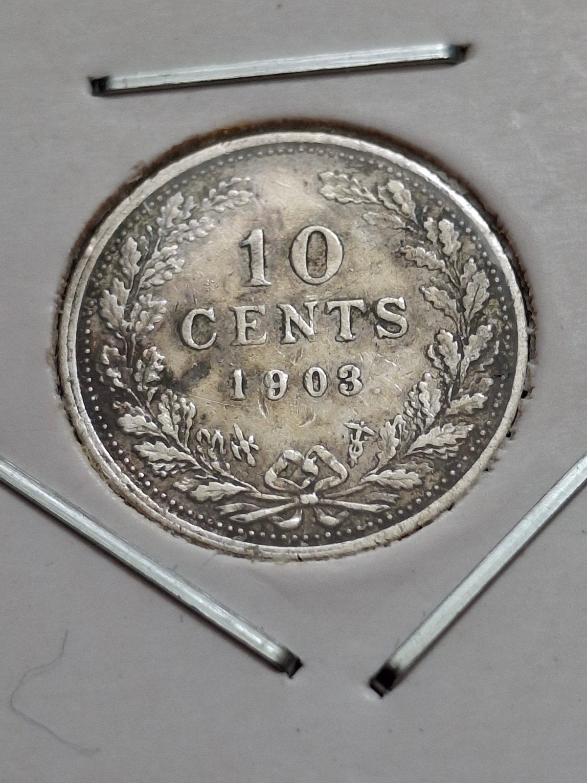 Nederland 10 cent zilver 1903, Verzenden, Koningin Wilhelmina, 10 cent, Zilver