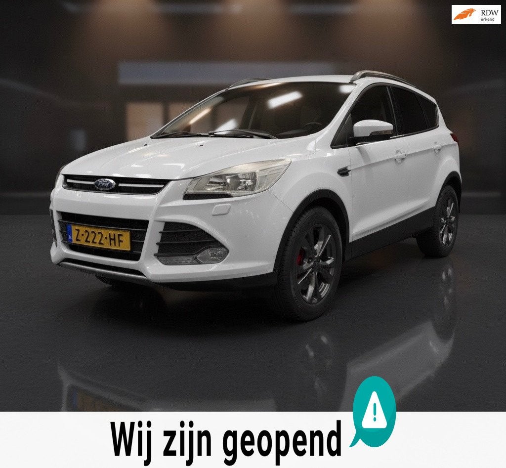 Ford Kuga 1.6 Trend-150pk-turbo-riem is vervangen-airco-trek, Voorwielaandrijving, 15 km/l, Gebruikt, 4 cilinders