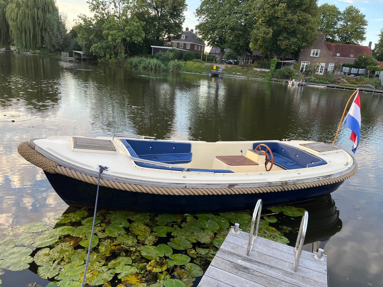 Oud huijzer 600 sloep met 15 pk Mitsubishi dieselmotor, Ophalen, Gebruikt, Motor en Techniek, Zeilboot of Motorboot