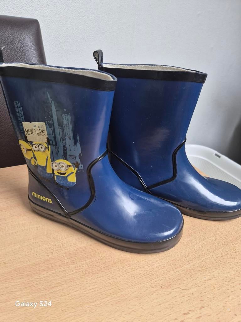 Minions regenlaarzen maat 36, Jongen of Meisje, Ophalen of Verzenden, Laarzen, Minions