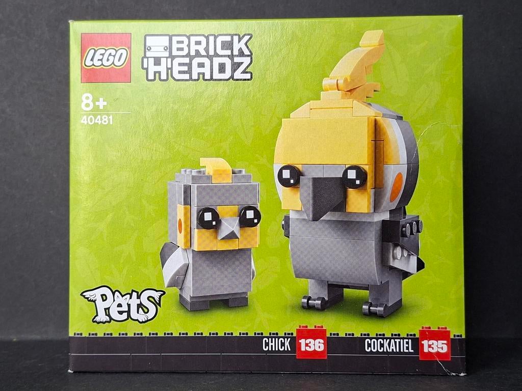 Lego Pets 40481 BrickHeadz NIEUW Valkparkiet minifig Parkiet, Ophalen of Verzenden, Nieuw, Complete set, Lego
