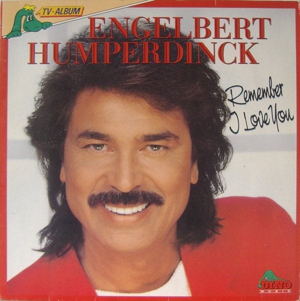 Engelbert humperdinck ‎  remember - i love you  lp, LP, Gebruikt, Pop, 12 inch