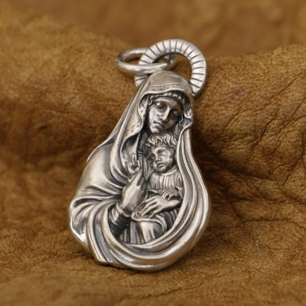 Maagd Maria Madonna - 925 zilver, My Name Is Nobody, Verzenden, Nieuw, Thisisnobody2025@gmail.com