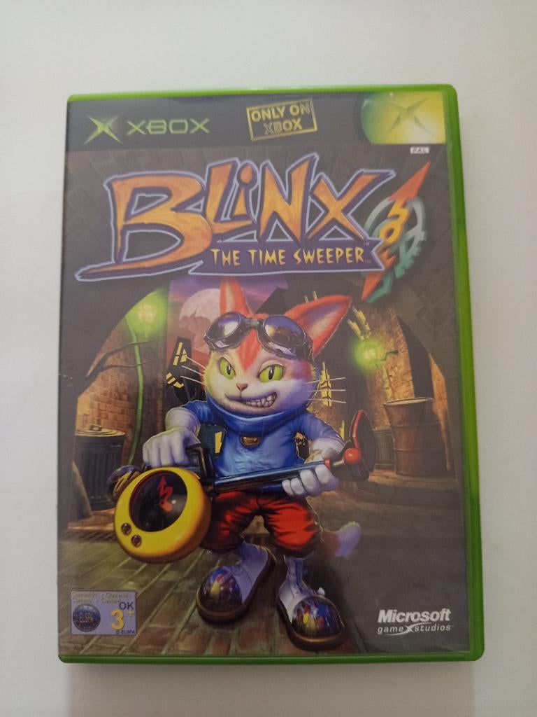 Blinx The Time Sweeper Xbox original, Spelcomputers en Games, Games | Xbox Original, 1 speler, Verzenden, Gebruikt, Vanaf 12 jaar