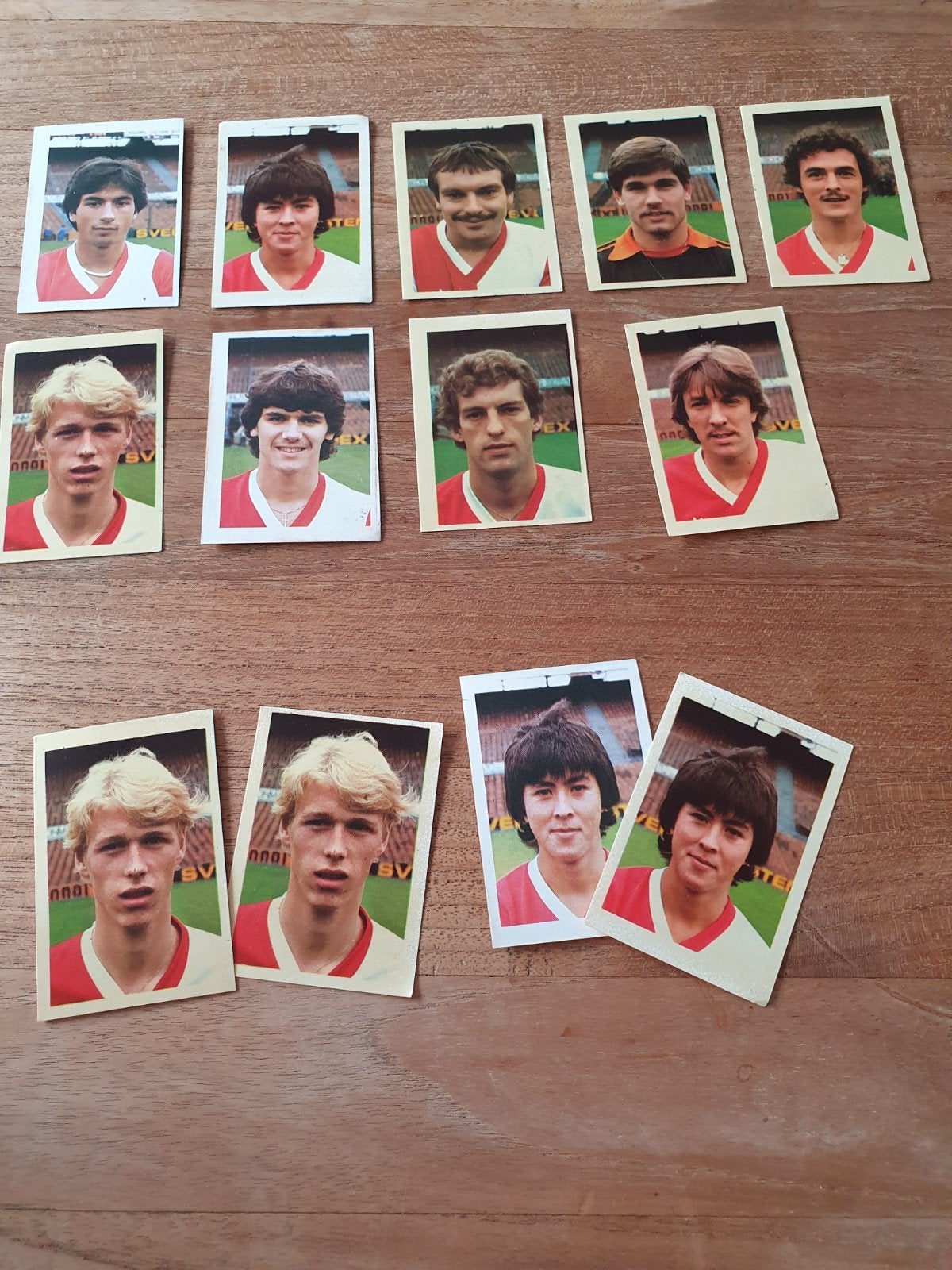 Feynoord stickerkaarten topvoetbal 80/81. Bieden, Ophalen of Verzenden, Buitenlandse clubs