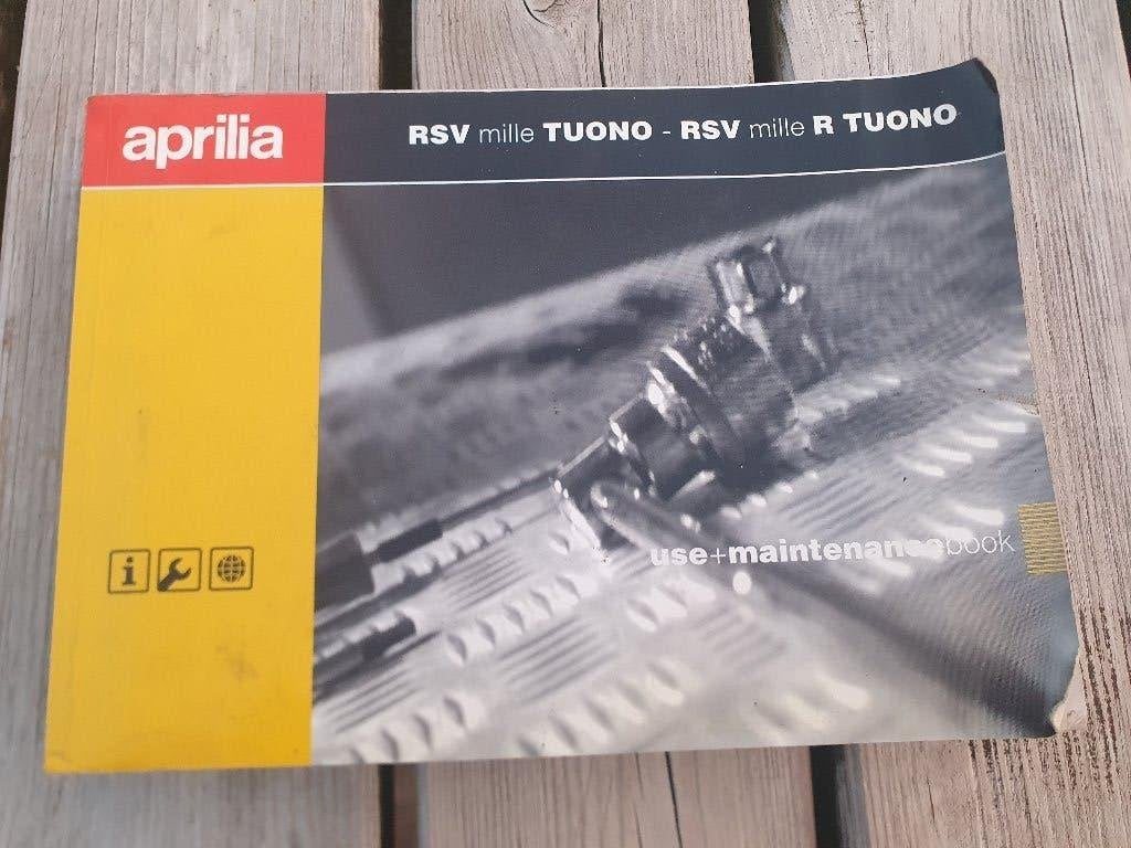 Handleiding aprilia RSV, Motoren, Ophalen of Verzenden, Aprilia