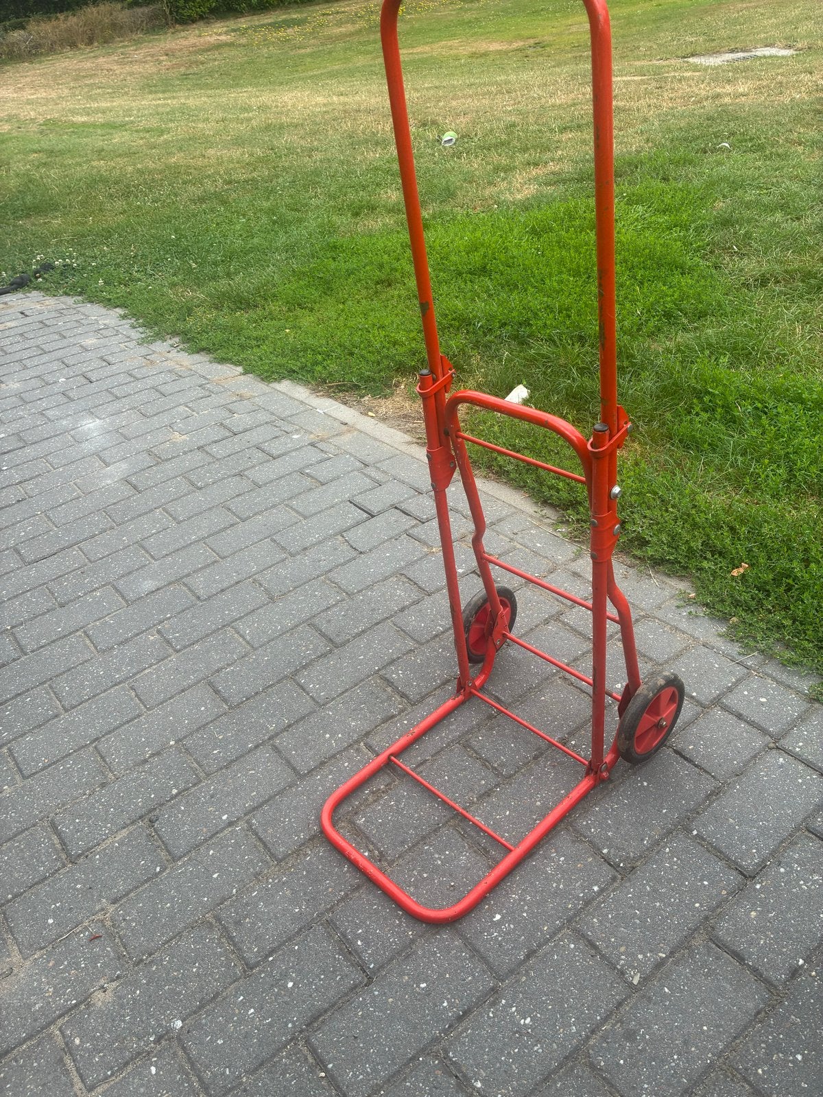 Handige opvouwbare steekwagen - Rood, Ophalen, Gebruikt, Steekwagen