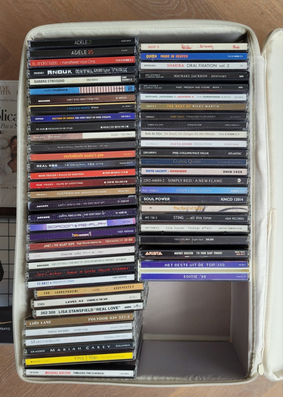 57 CD's 3 DVD's diverse Artiesten / Titels, Ophalen, Gebruikt