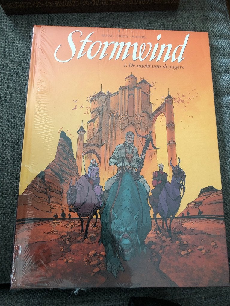 de nacht van de jagers stormwind hardcover b3, Eén stripboek, Ophalen of Verzenden, Zo goed als nieuw