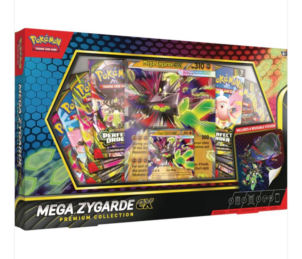 Pokemon Mega Zygarde ex Premium Collection, Hobby en Vrije tijd, Verzamelkaartspellen | Pokémon, Ophalen of Verzenden, Nieuw