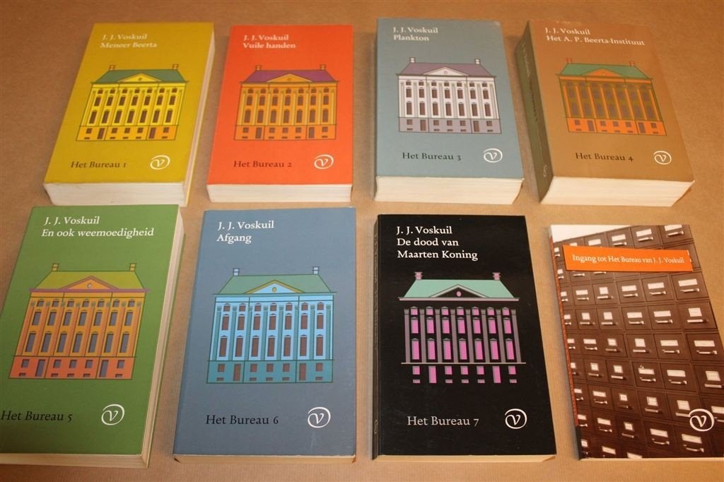 Het Bureau J.J. Voskuil — Complete Set 7 Delen + Ingang, Boeken, Ophalen of Verzenden, Gelezen