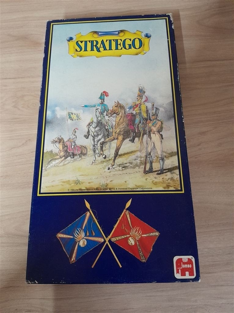 Stratego blauwe doos - s1358, Verzenden, Zo goed als nieuw