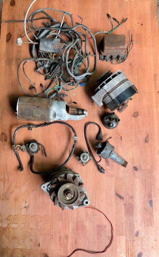 Citroën HY onderdelen: motorblok, dynamo, startmotor., Ophalen, Citroën