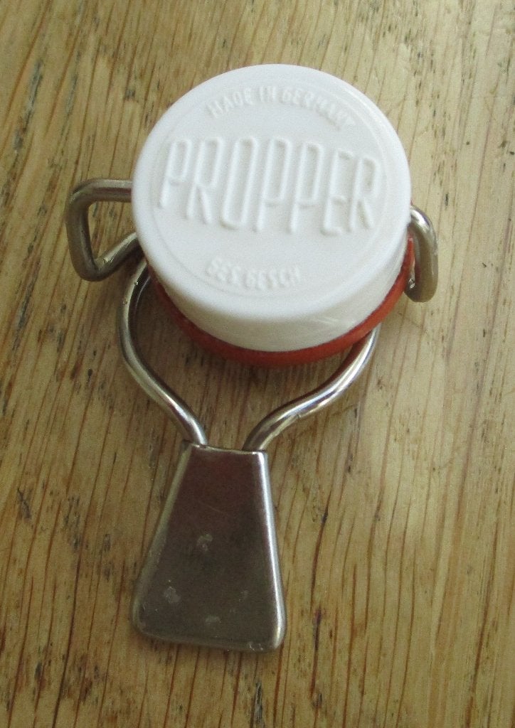 PROPPER fles afsluiter flessluiter flesstop vintage, Ophalen of Verzenden, Gebruikt