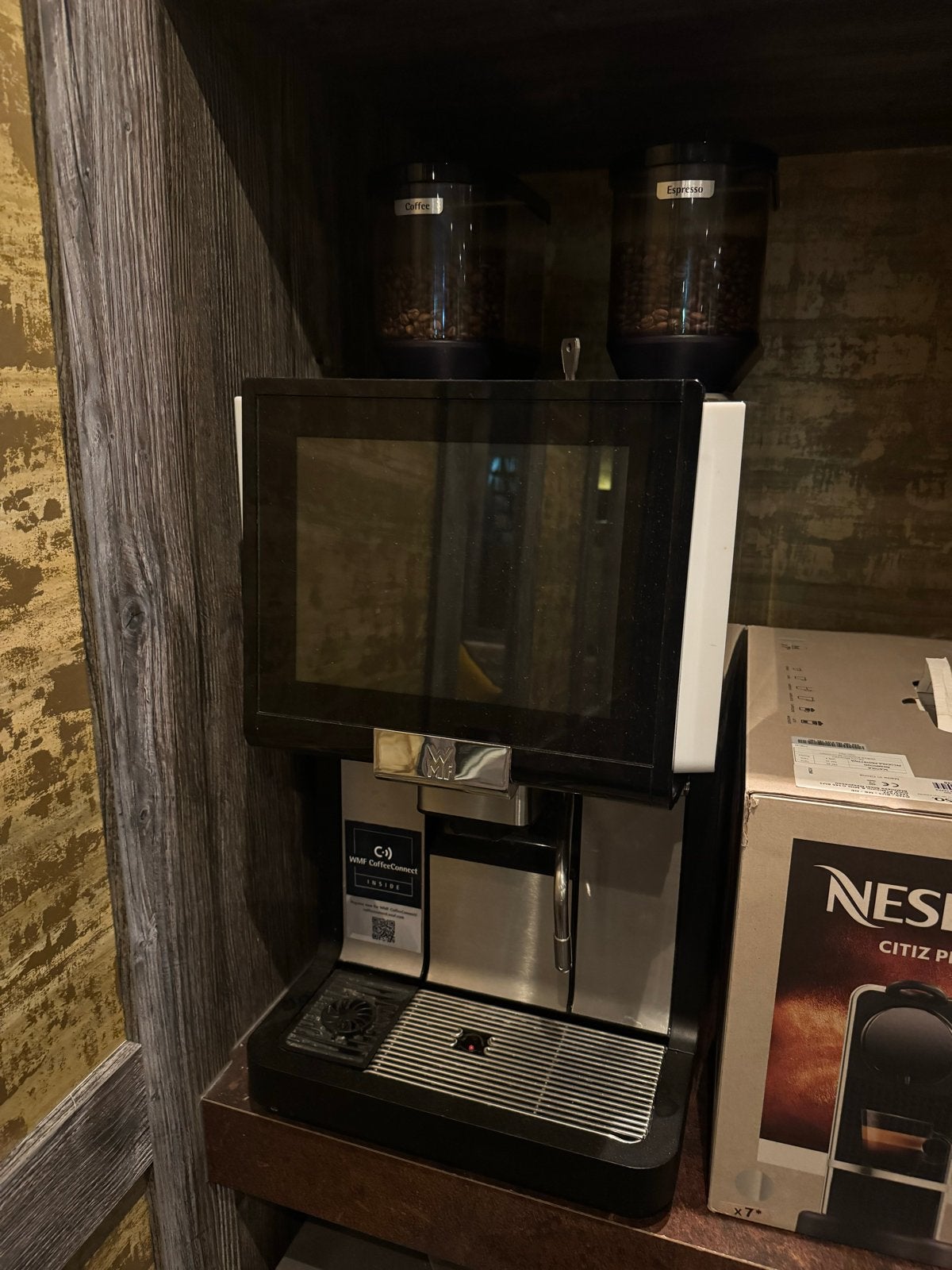 WMF Koffiemachine 1500S+ - Onderhoud nodig, niet gebruikt, Ophalen of Verzenden, Gebruikt