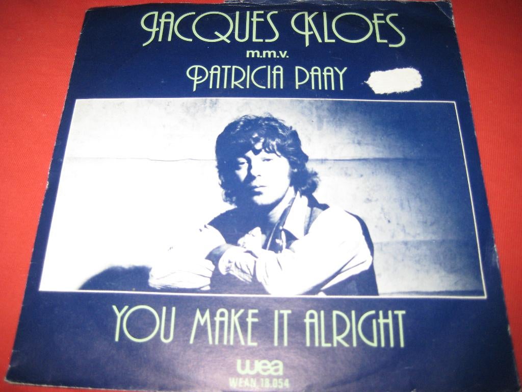 Jacques Kloes m.m.v. Patricia Paay: You make me feel alright, Ophalen of Verzenden, Zo goed als nieuw, Pop