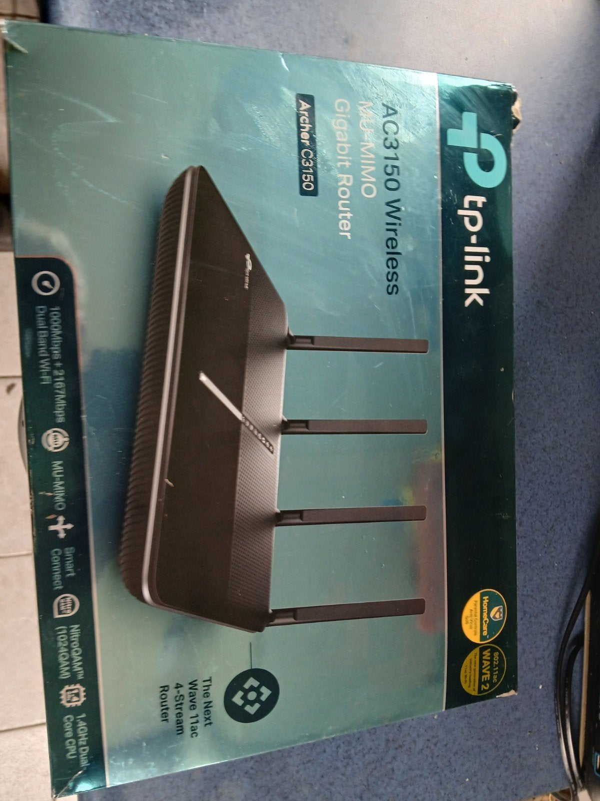TP-Link Archer C3150 AC3150 Draadloze Gigabit Router, Ophalen, Zo goed als nieuw, Router, TP-Link