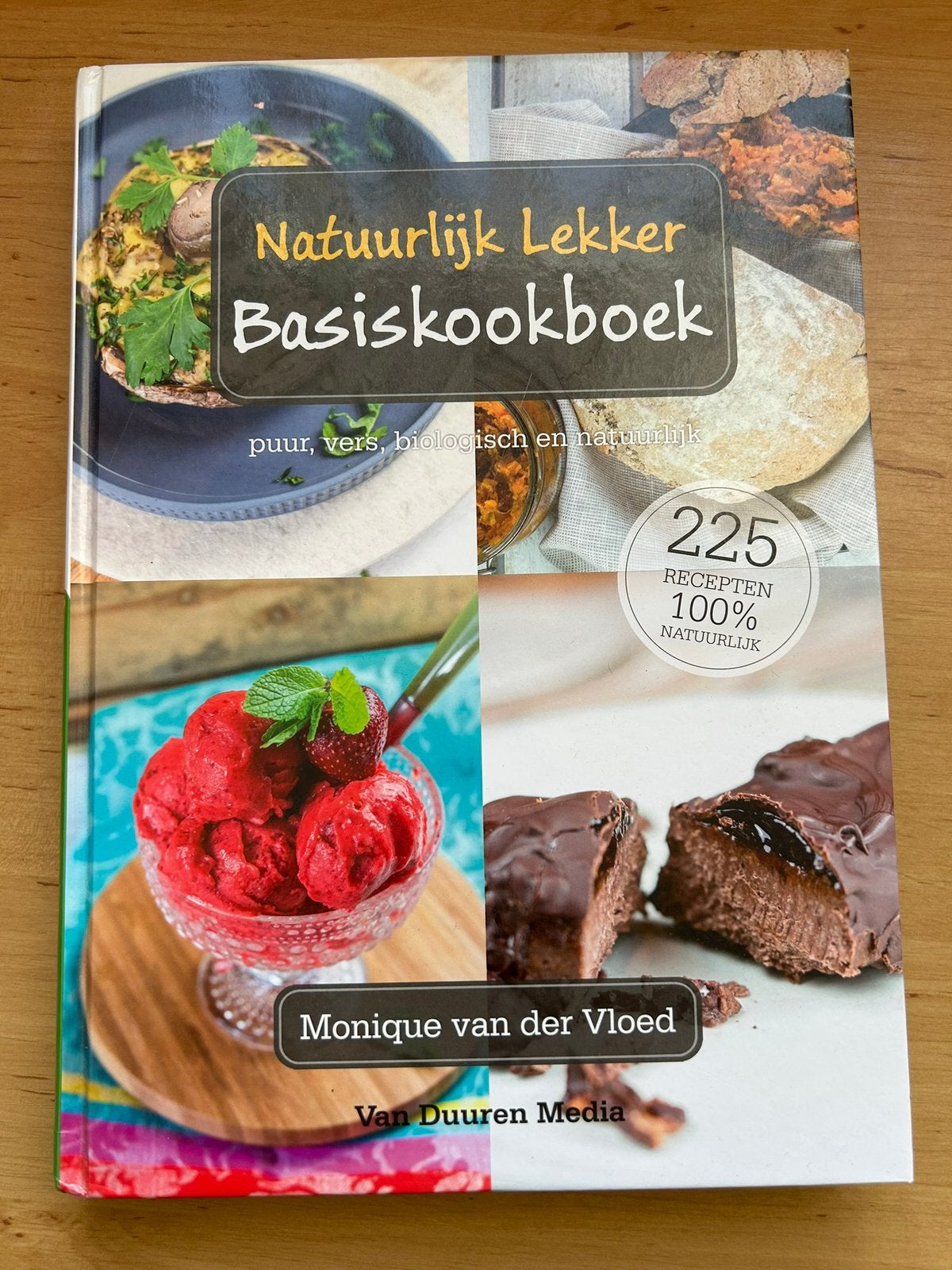 Natuurlijk lekker Basiskookboek - Monique van der Vloed, Ophalen, Zo goed als nieuw, Nederland en België