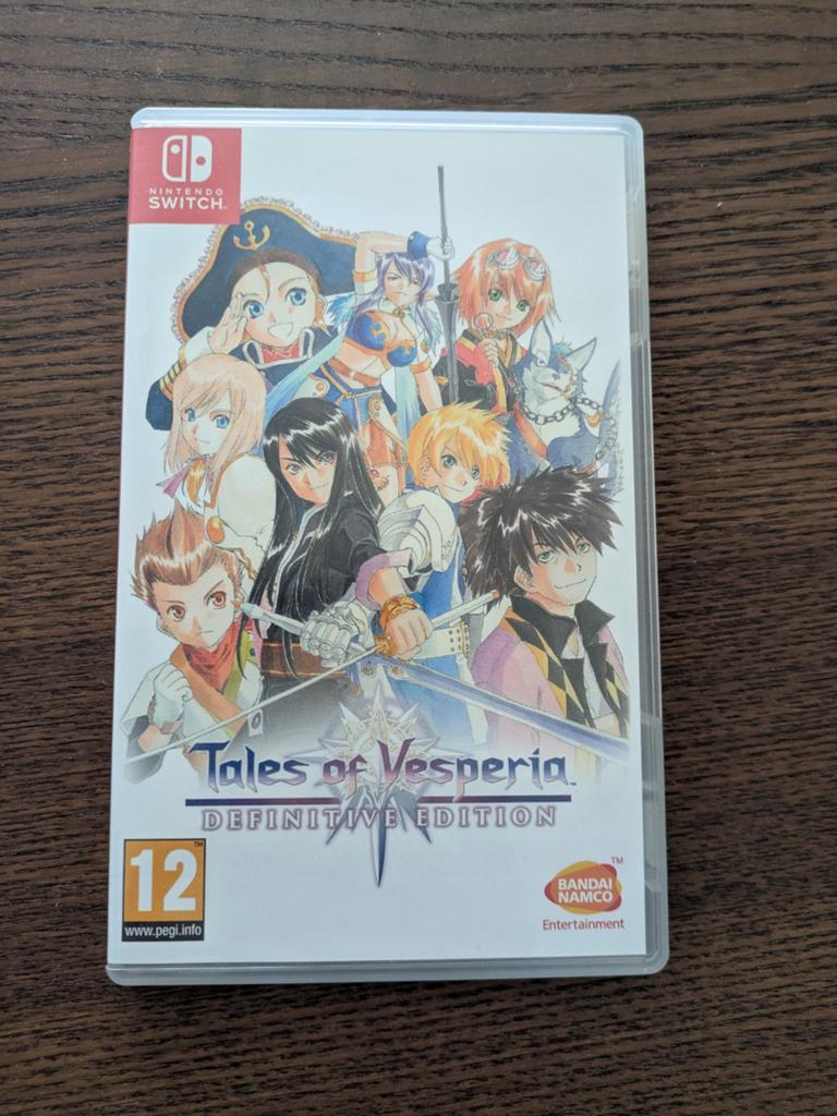 Tales of Vesperia: Definitive Edition - Nintendo Switch, 1 speler, Ophalen of Verzenden, Zo goed als nieuw, Role Playing Game (Rpg)