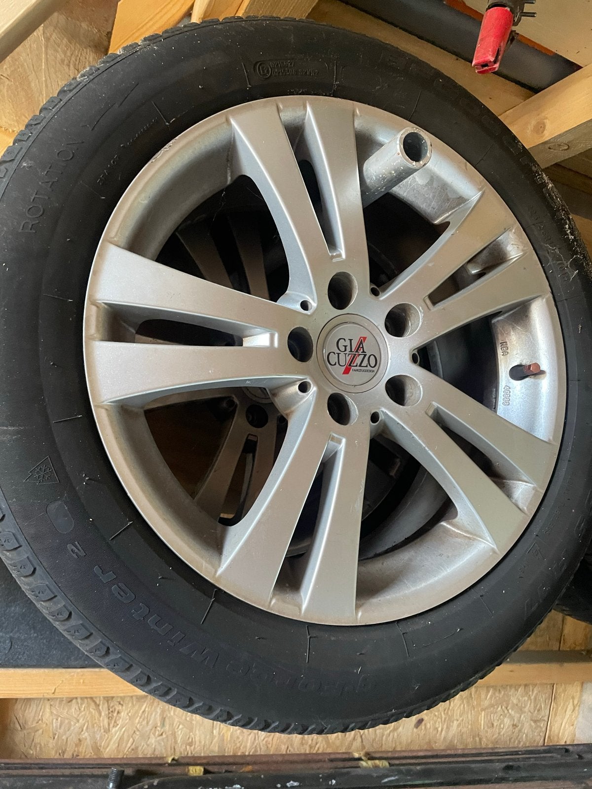 Mooie 17 inch sportvelgen, zgan, Auto-onderdelen, Banden en Velgen, Ophalen, Gebruikt, Banden en Velgen, 17 inch
