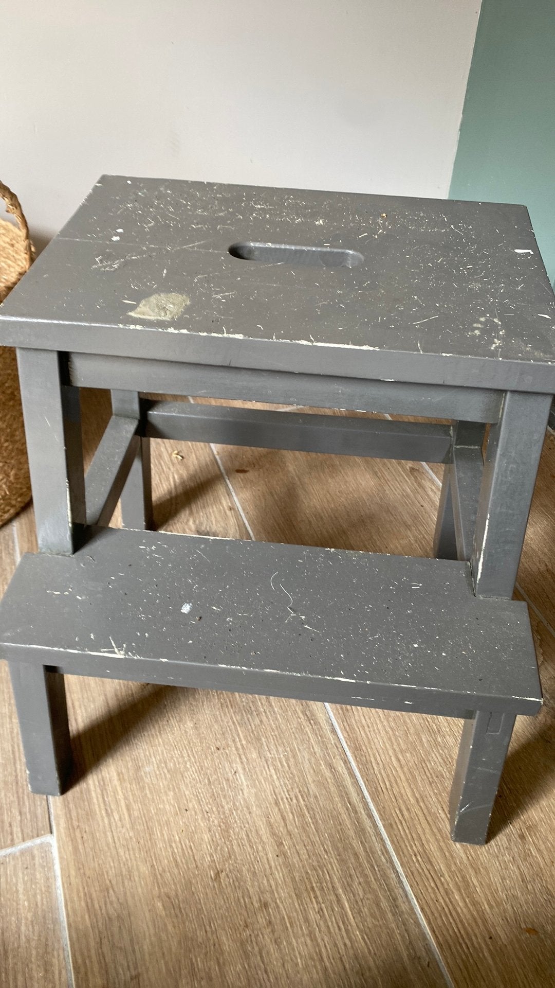 Krukje van IKEA, Ophalen, Gebruikt, Hout
