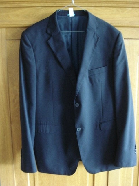 Heel mooi kostuum van British Indigo Amsterdam maat XXL, Blauw, Overige maten, Ophalen of Verzenden, Zo goed als nieuw