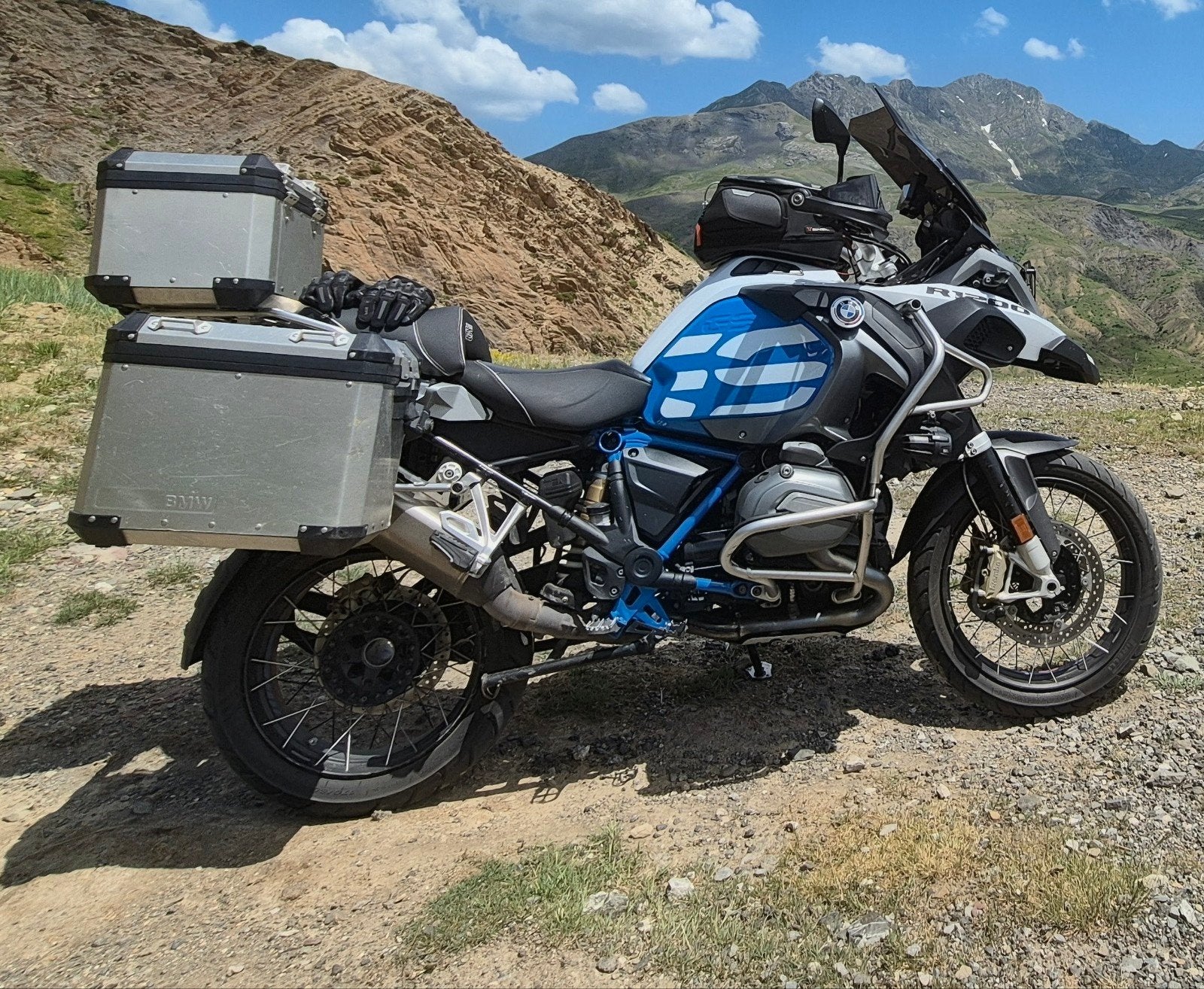 BMW R1200 GSA Ralley, 2 cilinders, Gebruikt, Particulier, Meer dan 35 kW