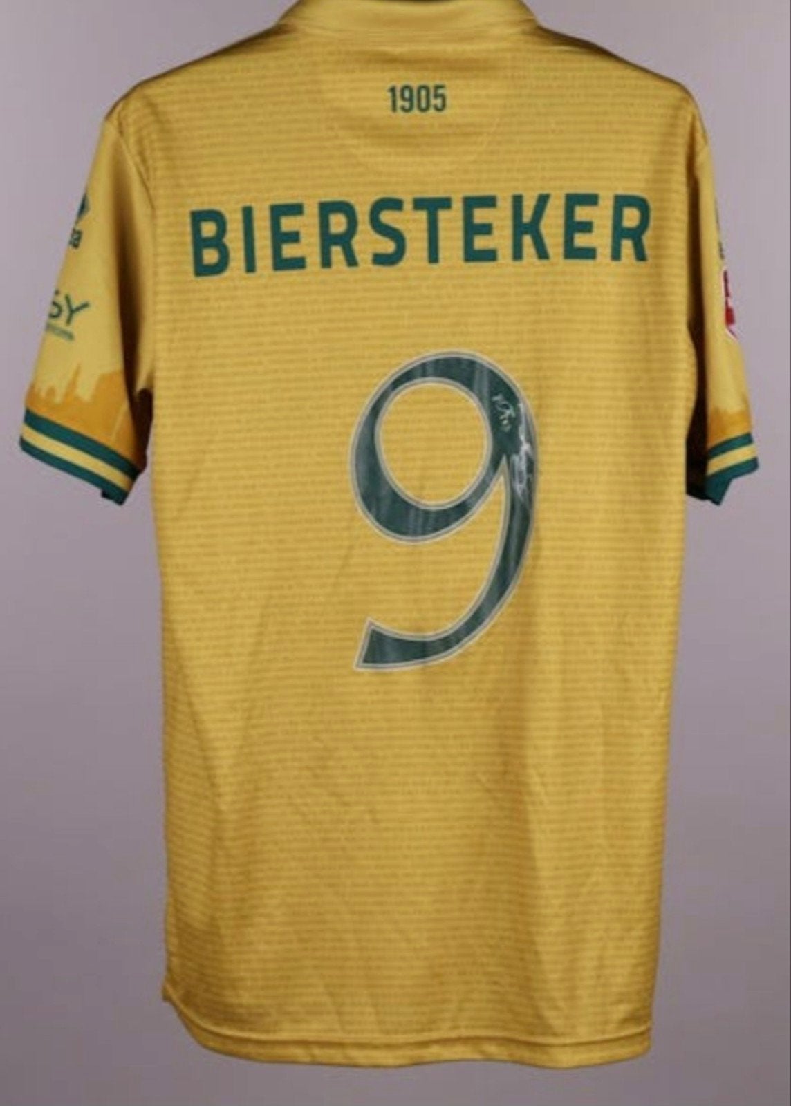 ADO Den Haag wedstrijdshirt Fiabema, Ophalen of Verzenden, Zo goed als nieuw, Overige binnenlandse clubs, Shirt