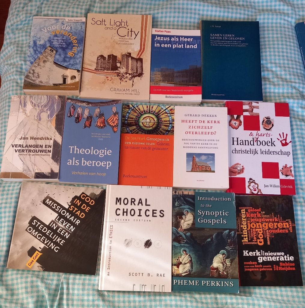 Studieboeken theologie, Boeken, Ophalen of Verzenden, Gelezen