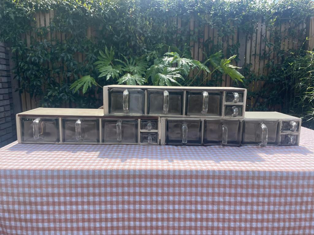 Vintage Bruynzeel Keuken Bakjes - Populair Onderdeel, Huis en Inrichting, Gebruikt, Minder dan 100 cm, 25 tot 50 cm, 50 tot 100 cm