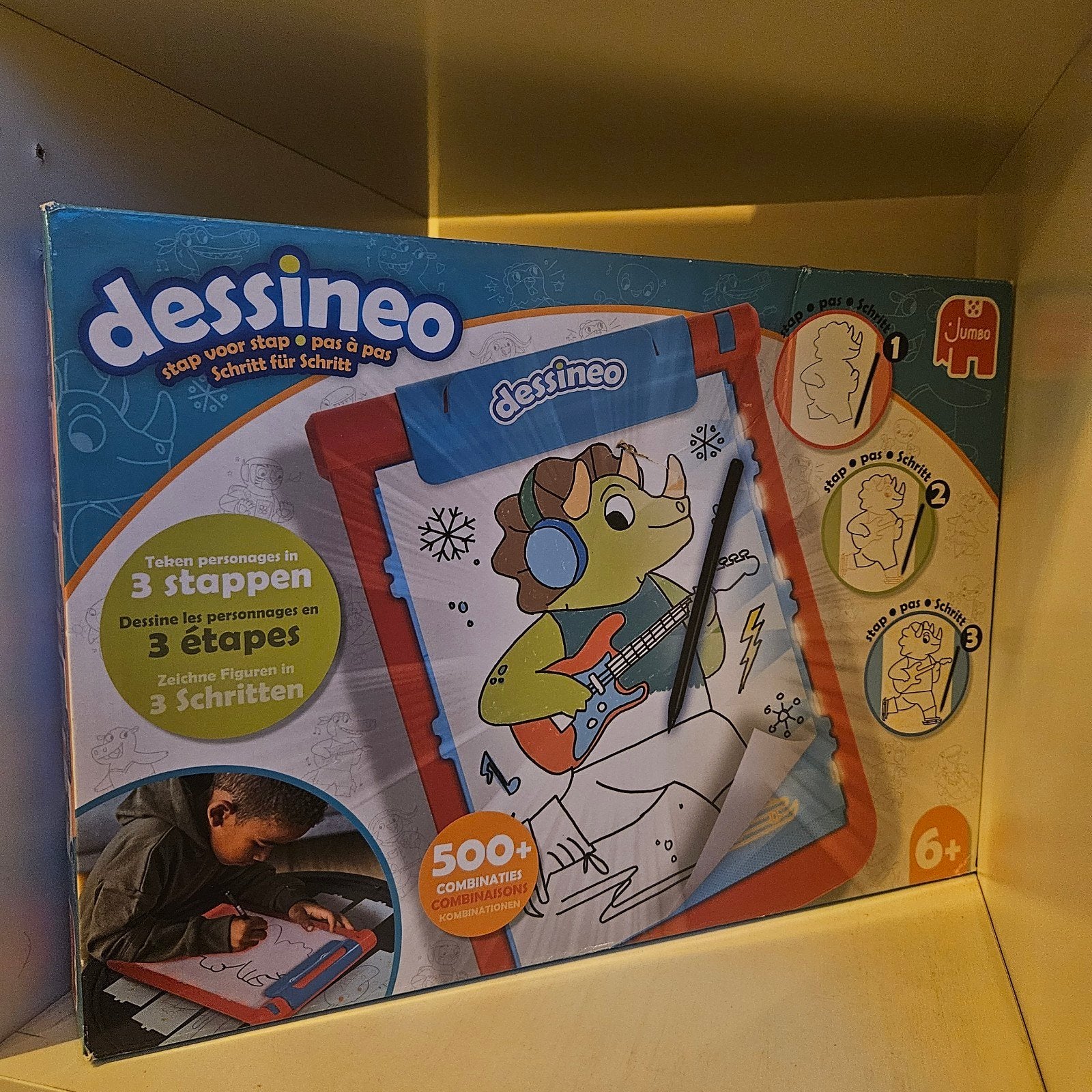 Dessineo Stap voor Stap Tekentafel met Licht, Ophalen of Verzenden, Nieuw, Knutselen, Met licht