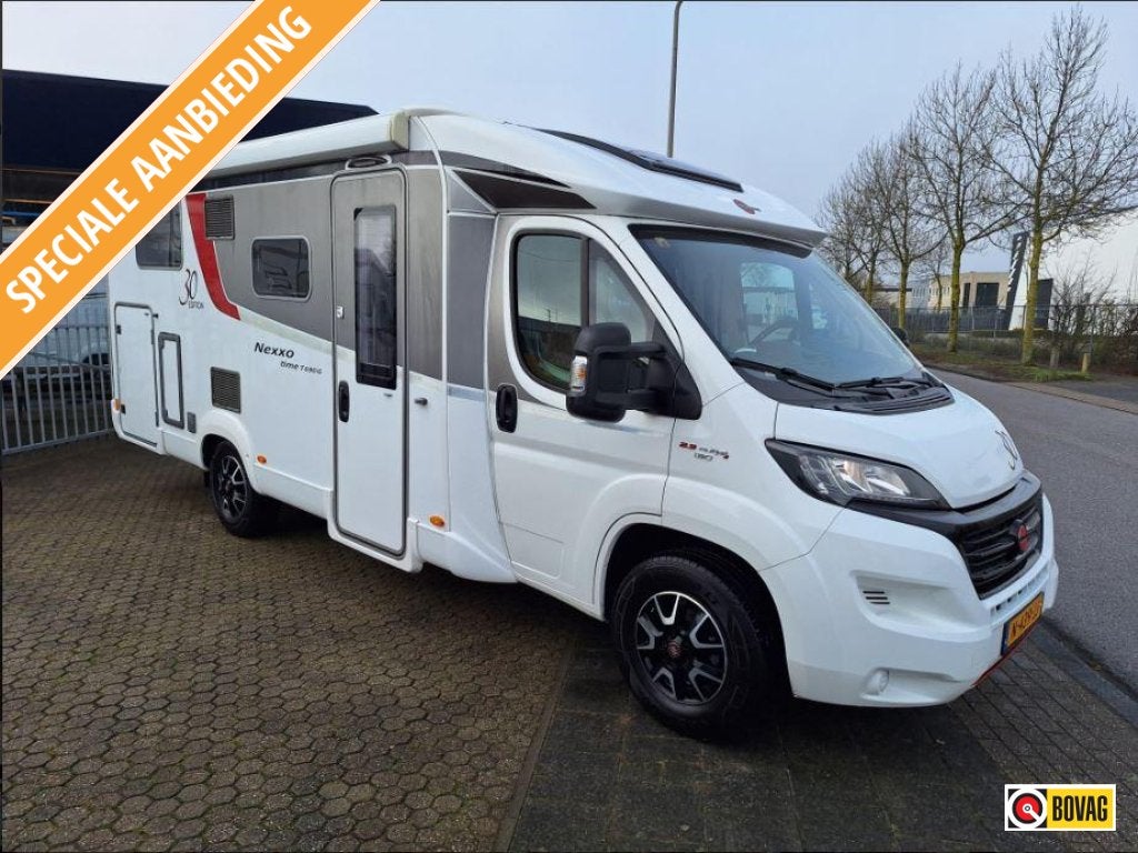 Bürstner Nexxo Time T 690G 30 JAAR EDITIE, Caravans en Kamperen, Ringverwarming, Fiat, ABS, 6 tot 7 meter
