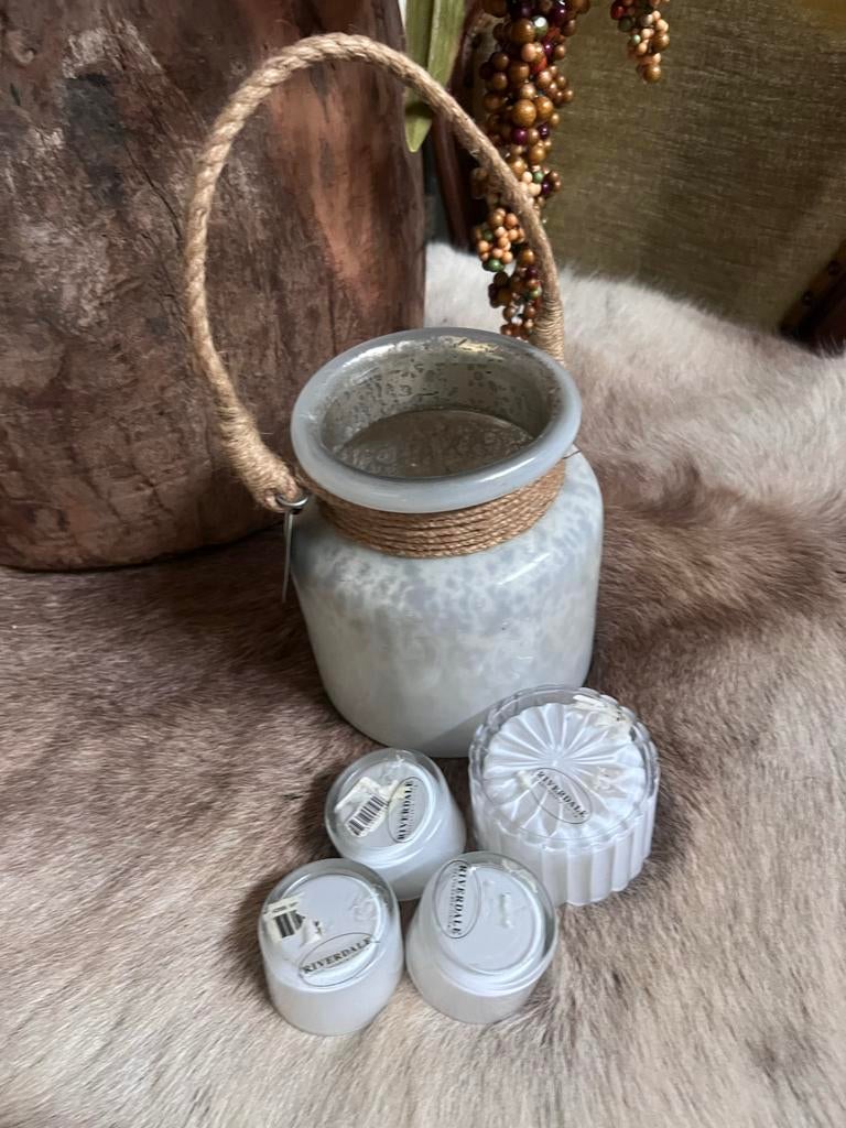 Riverdale woonaccessoires - Alles samen, Ophalen, Gebruikt, Landelijk, Wit