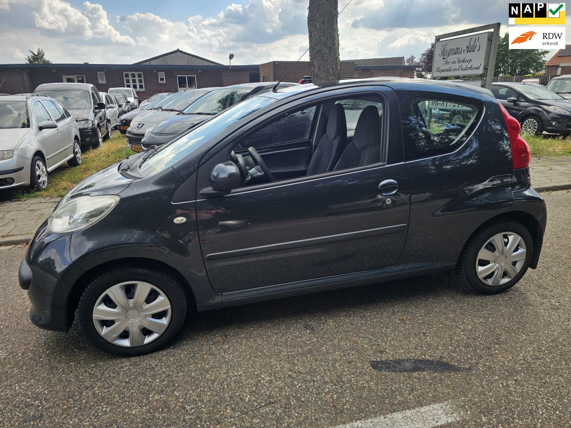 Peugeot 107 1.0-12V XS, Auto's, Voorwielaandrijving, Gebruikt, Elektrische ramen, 4 stoelen