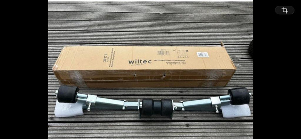 Wiltec Trailer Kielrol Set - Nieuw in Doos, Ophalen of Verzenden, Nieuw, Onderhoud en Reparatie