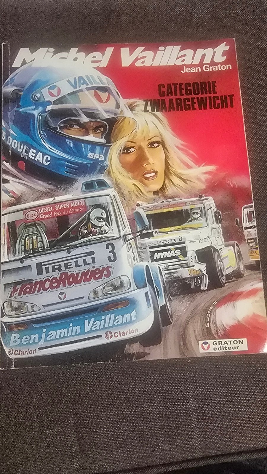 Michel Vaillant - Categorie Zwaargewicht, Eén stripboek, Ophalen of Verzenden, Gelezen, Jean Graton