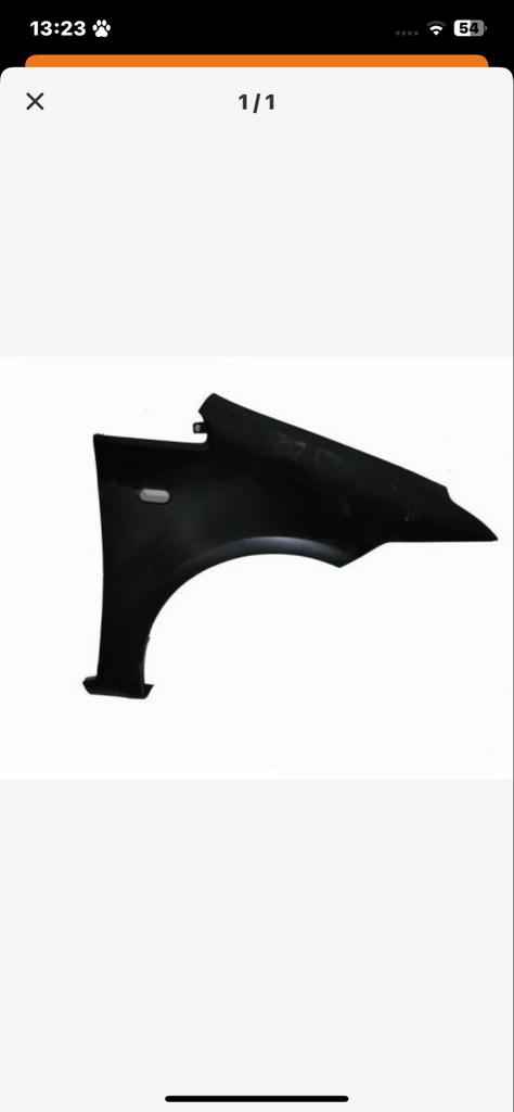 Spatbord rechtsvoor Ford Focus C-Max 2003-2006 nieuw, Auto-onderdelen, Ophalen, Voor, Nieuw, Spatbord
